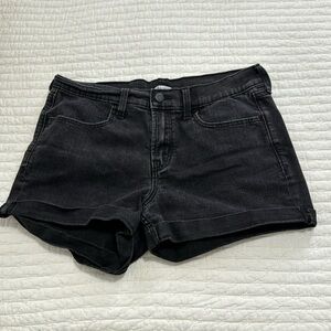 Old navy black jean shorts